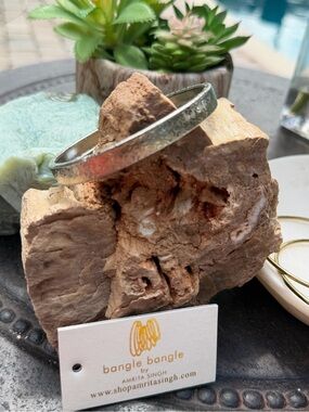 Build A Bracelet Stack -New AMRITA SINGH Bangle Bracelets - silver